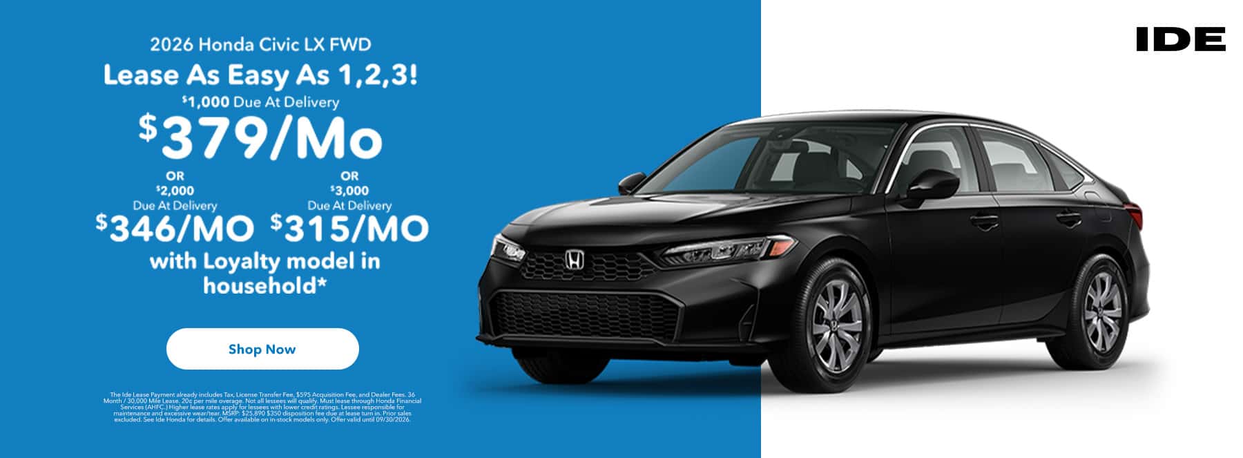 2026 Honda Civic Special