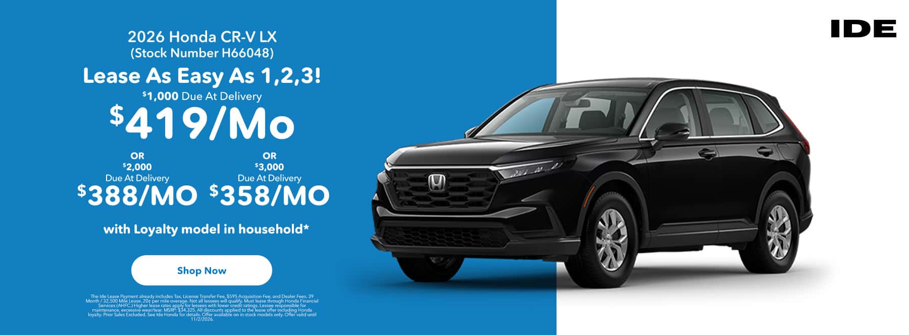 2026 Honda CR-V Special