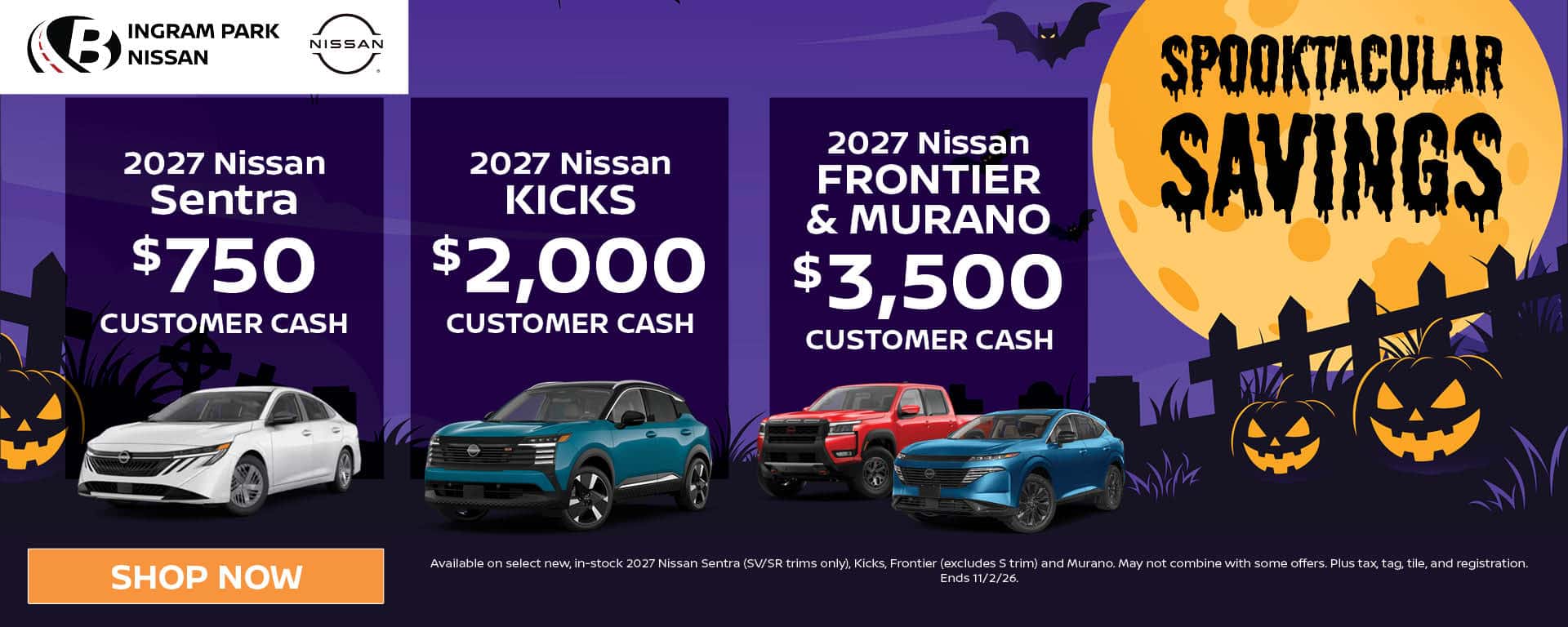 2027 Nissan Cash Customer Cash