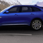 Blue Jaguar F-PACE
