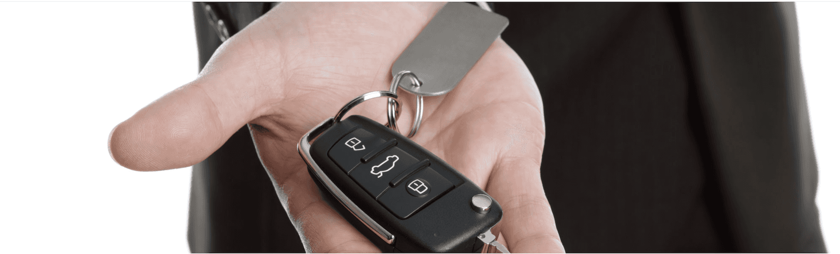Holding a key fob
