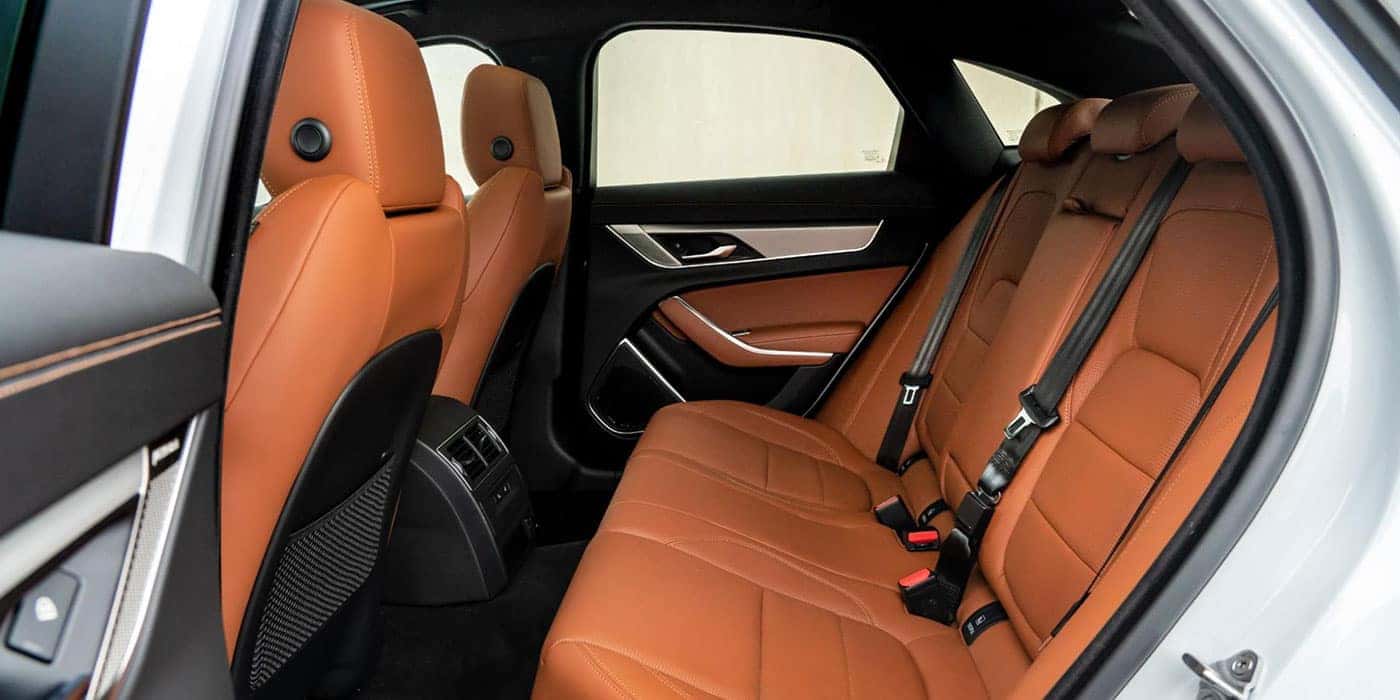Jaguar XF seating interior
