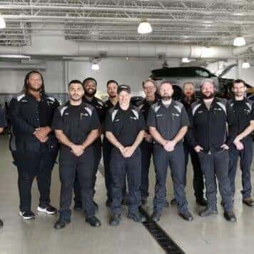 Jaguar Technician Team