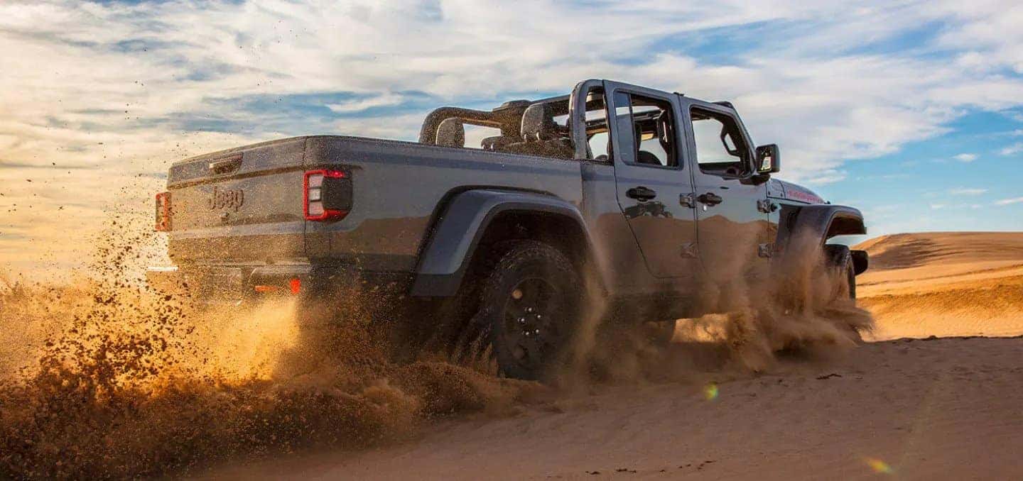 Tame the dunes with Gladiator Mojave, the First-Ever Desert Rated Jeep.
