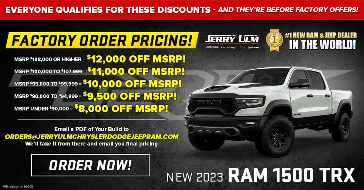 Free Yeti Cooler With Any New Jeep Purchase  Jerry Ulm Chrysler, Dodge,  Jeep, Ram Tampa