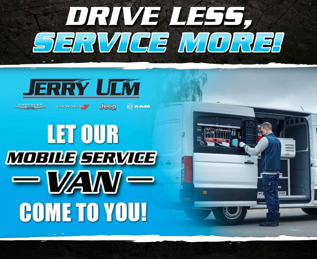 Drive Less, Service More!