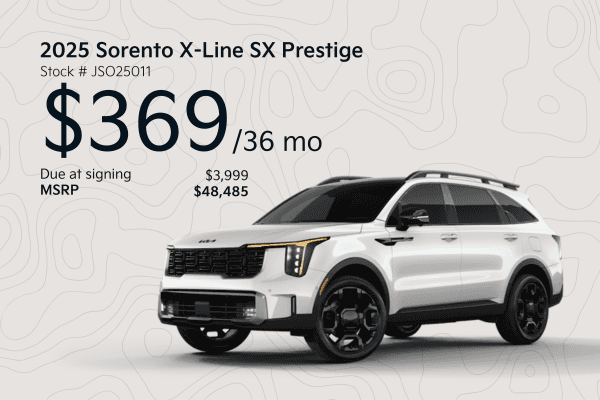 2025 Kia Sorento Lease Offer