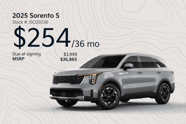 2025 Kia Sorento Lease Offer