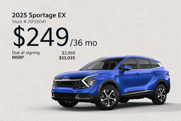 2025 Kia Sportage Lease Offer