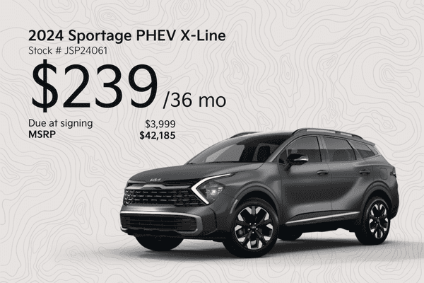 2024 Kia Sportage Lease Offer