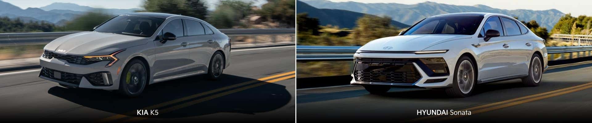 Compare The 2025 Kia K5 Vs. The 2025 Hyundai Sonata