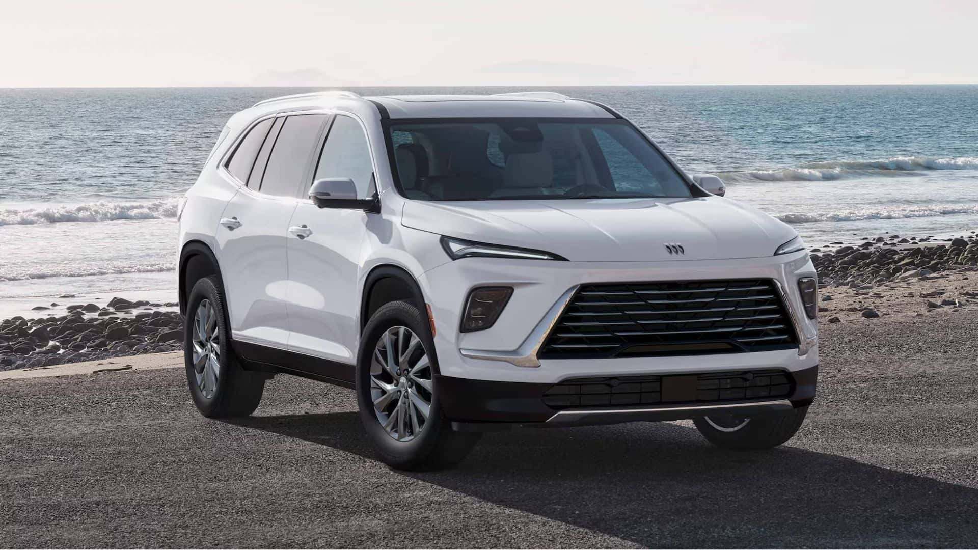 2026 Buick Enclave SUV parked by the ocean in Columbia, SC