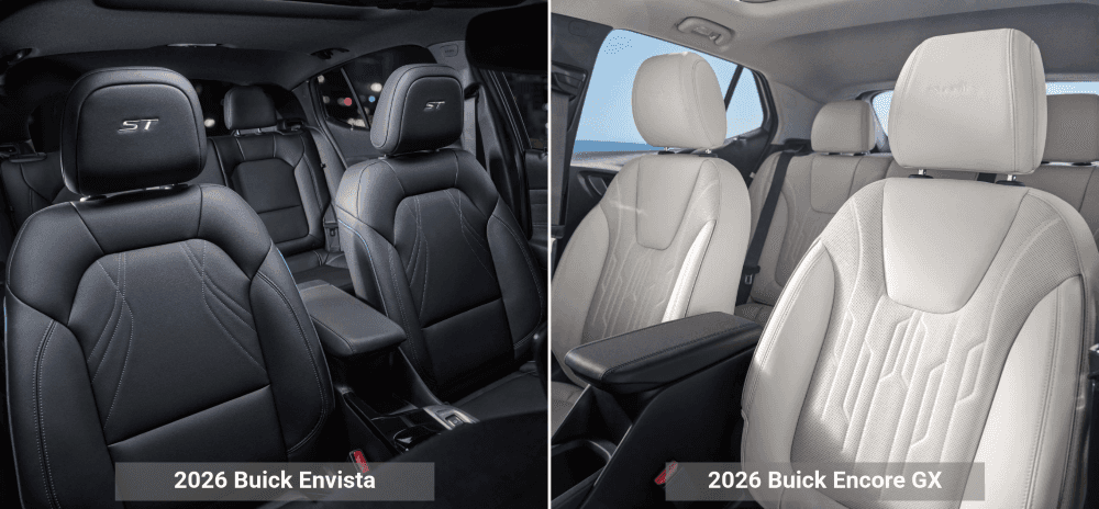 Envista vs. Encore GX Interior