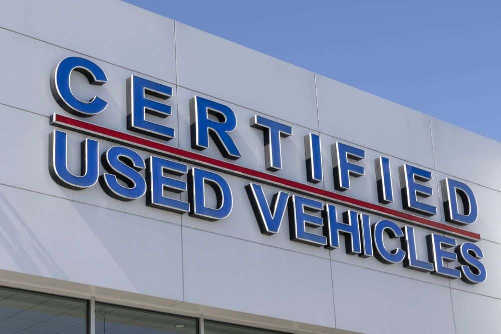 Certified Used Vehicles