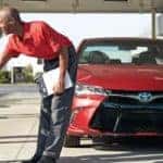 Service Advisor speaks with family