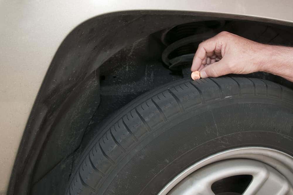Checking Tire Tread Depth