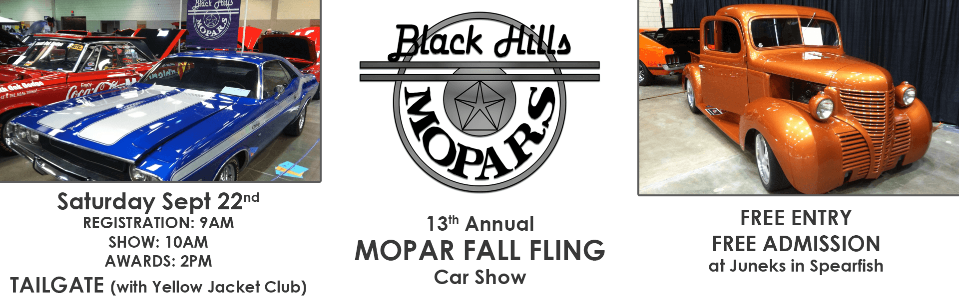 MOPAR Car Show at Juneks in Spearfish, SD Juneks