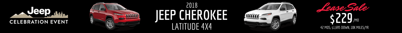 2018 Jeep Cherokee Lease