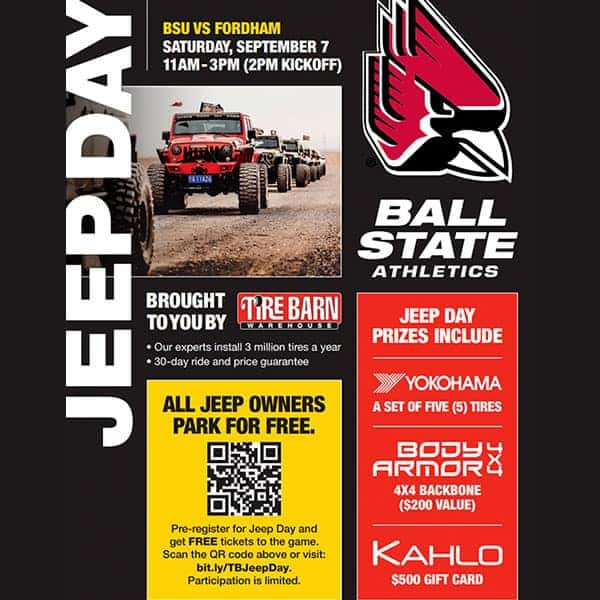 Jeep Day At Ball State University Kahlo Chrysler Dodge Jeep Ram