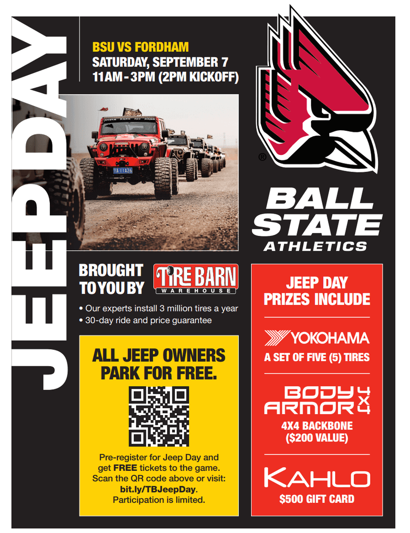 Jeep Day At Ball State University Kahlo Chrysler Dodge Jeep Ram
