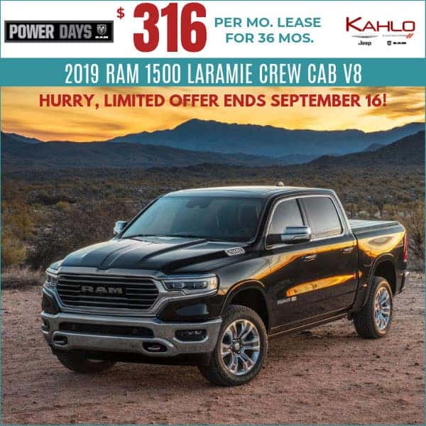 Cheapest Lease Deals >> Vehicle Lease Specials Kahlo Chrysler Dodge Jeep Ram In Cheapest Lease Deals >> Vehicle Lease Specials Kahlo Chrysler Dodge Jeep Ram In