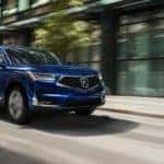 2019 Acura RDX Blue Front Angle