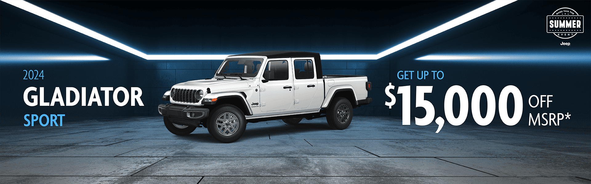 2024 Gladiator Sport : Get Up To $15,000 off MSRP