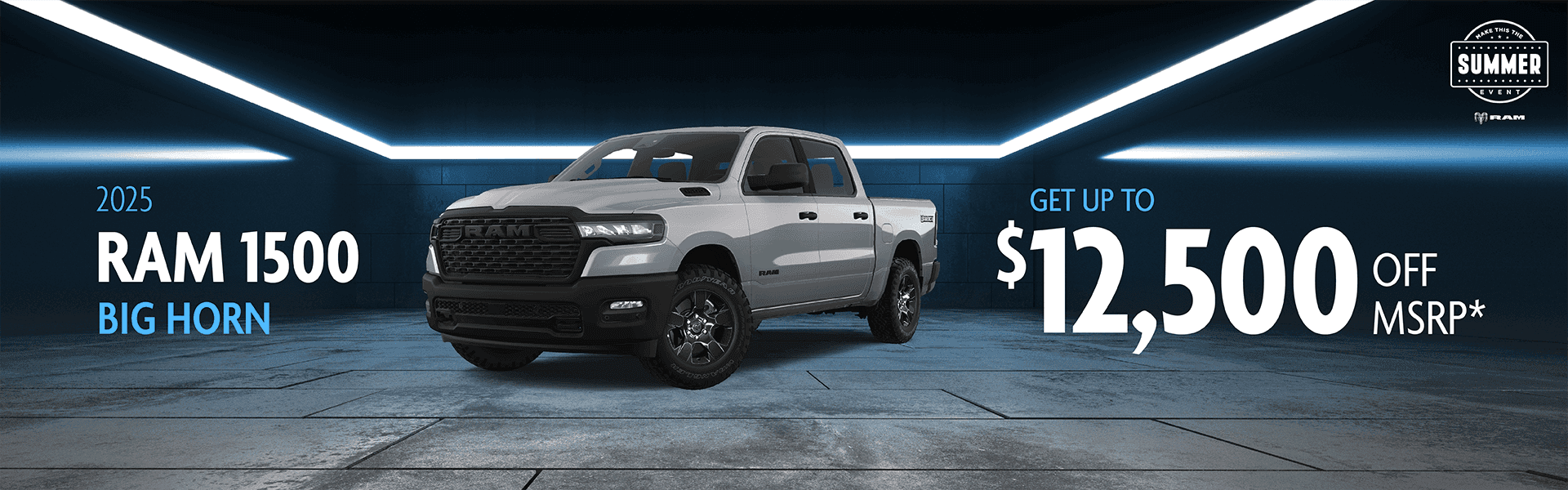 2025 RAM 1500 Big Horn : Get Up to $12,500 off MSRP