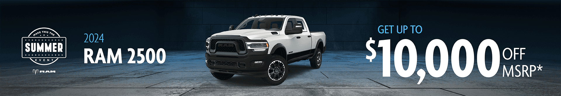 2024 RAM 2500 : Get Up To $10,000 off MSRP