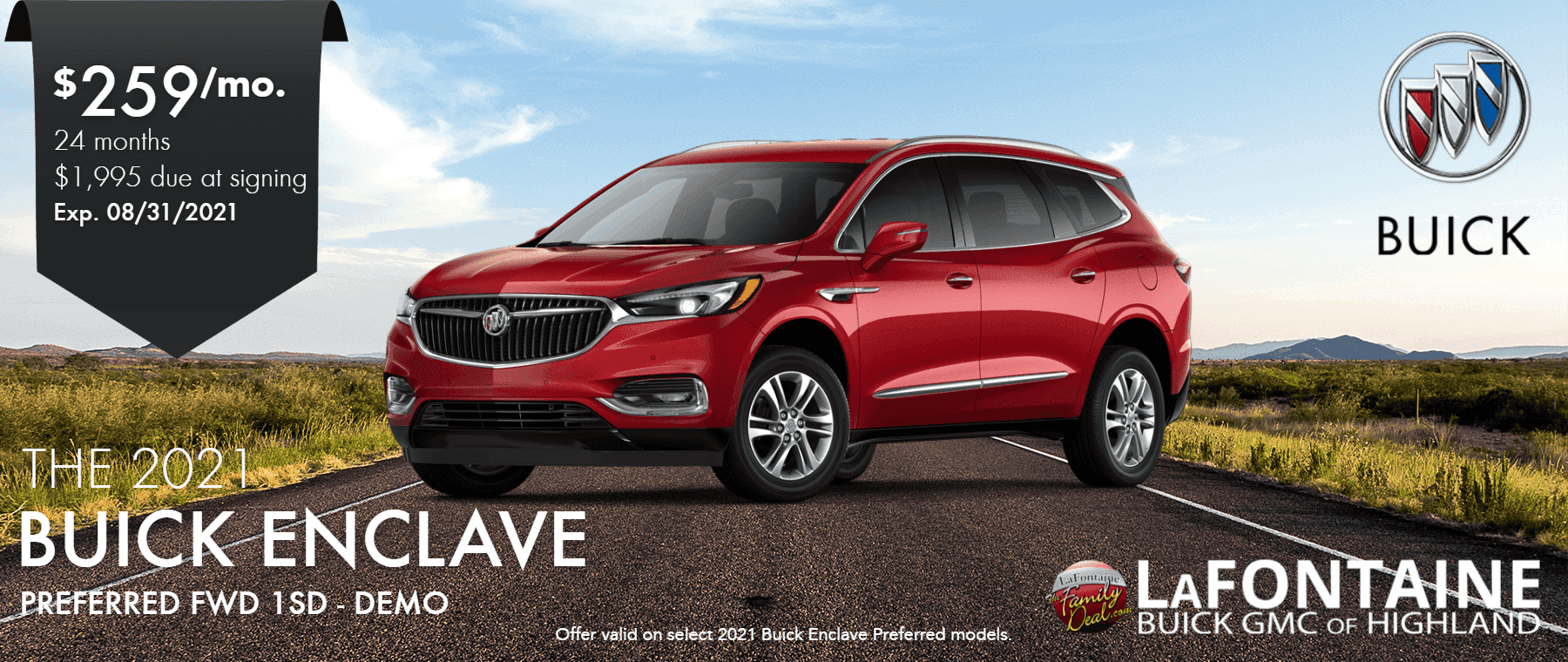 2021_Buick_Enclave_Preferred_Lafontaine of Highland