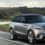 2019 range rover velar driving on highway
