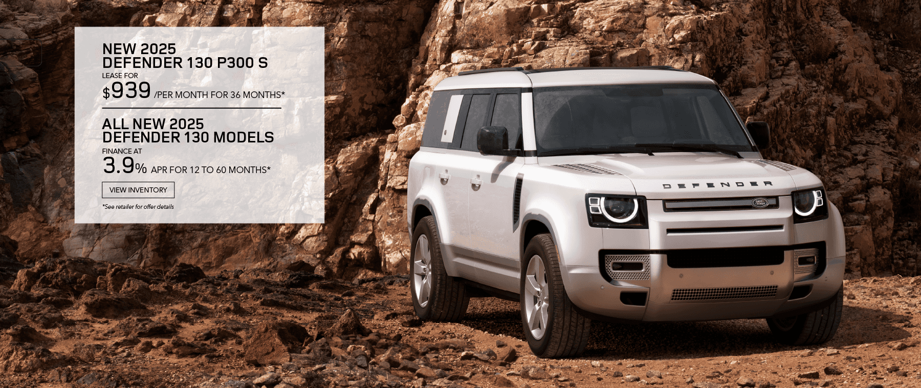 ALL NEW 2025 DEFENDER 130