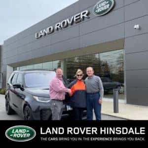 Happy Customers at Land Rover Hinsdale