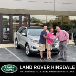 Happy Customers at Land Rover Hinsdale