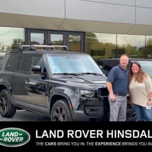 Happy Customers at Land Rover Hinsdale