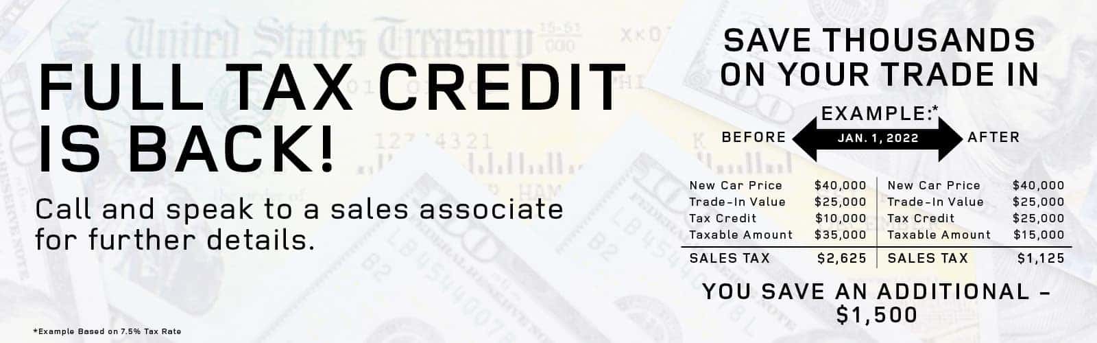 UPDATES TO THE TRADEIN TAX Land Rover Hinsdale