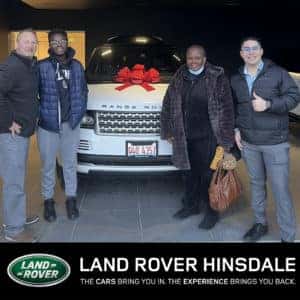 Happy Customers at Land Rover Hinsdale