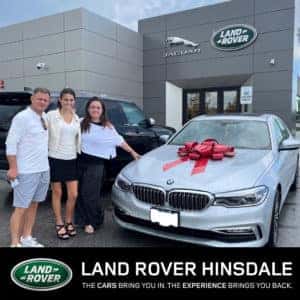 Happy Customers at Land Rover Hinsdale