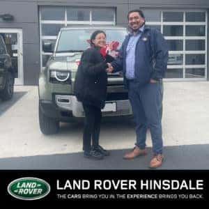 Happy Customers at Land Rover Hinsdale
