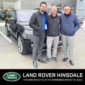 Happy Customers at Land Rover Hinsdale
