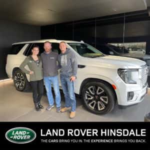 Happy Customers at Land Rover Hinsdale