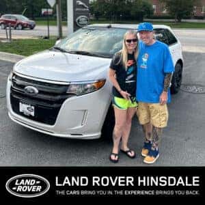 Happy Customers at Land Rover Hinsdale