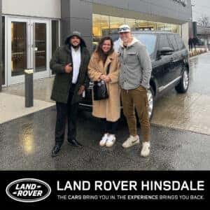 Happy Customers at Land Rover Hinsdale