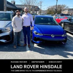 Happy Customers at Land Rover Hinsdale