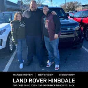 Happy Customers at Land Rover Hinsdale