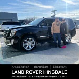 Happy Customers at Land Rover Hinsdale