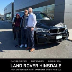 Happy Customers at Land Rover Hinsdale