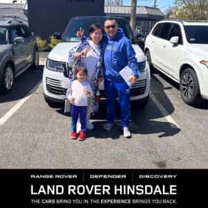 Happy Customers at Land Rover Hinsdale