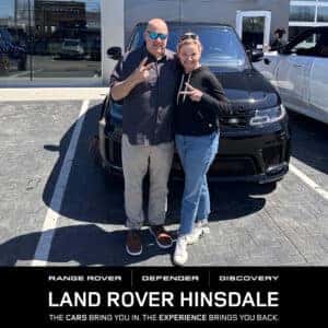 Happy Customers at Land Rover Hinsdale