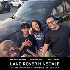 Happy Customers at Land Rover Hinsdale